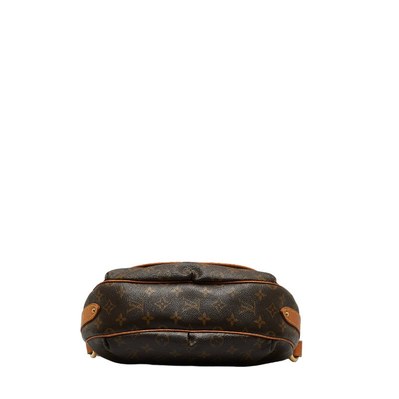 Louis Vuitton Monogram M40076 Shoulder Bag PVC/Leather Brown