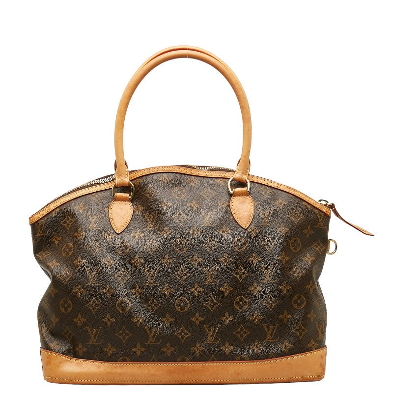 Louis Vuitton Monogram M40104 Handbag PVC/Leather Brown Ladies & Gentlemen