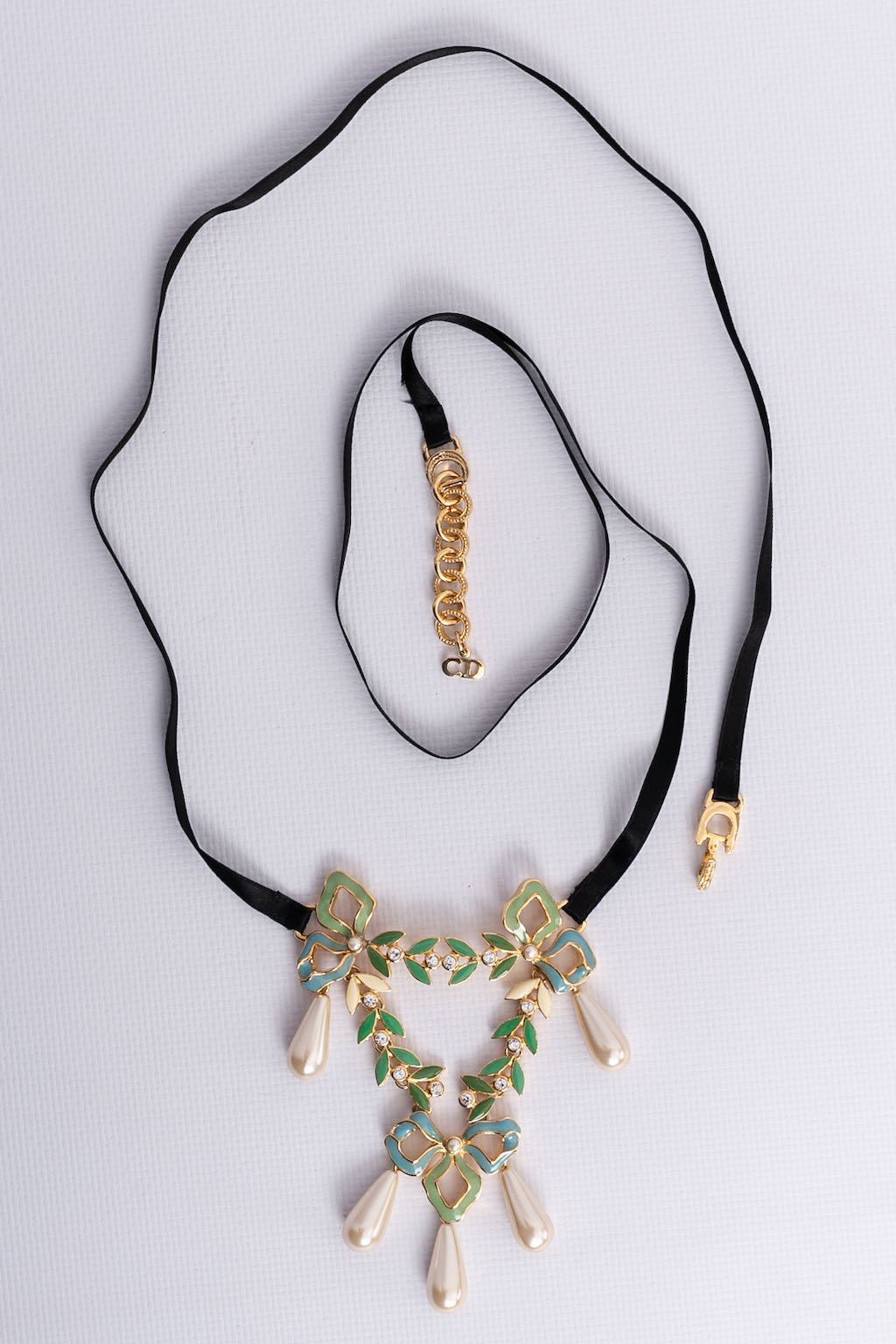 Collier long Dior