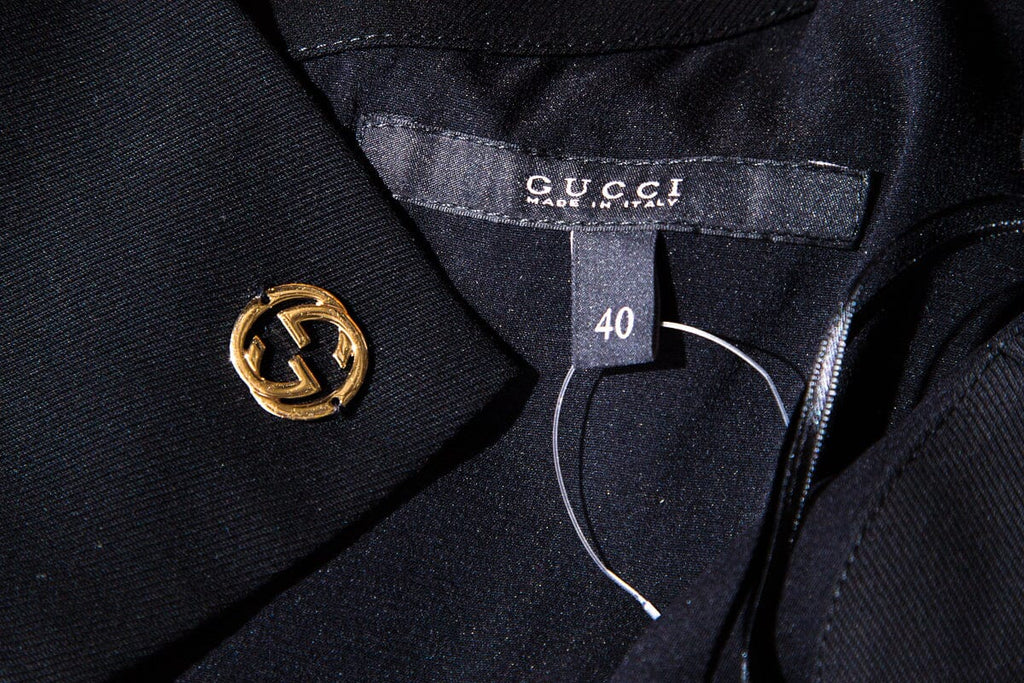 Gucci Mini Belted Dress SZ 40