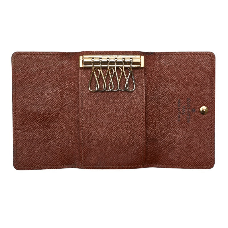 Louis Vuitton Monogram M62630 Keycase PVC/Leather Brown