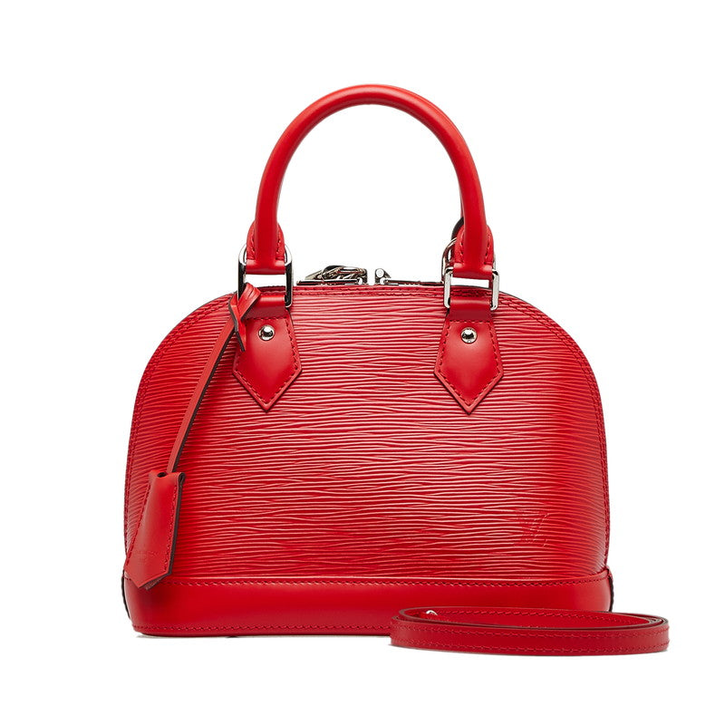 Louis Vuitton Epic Alma BB Handbags Shoulder Bag 2WAY M41160 Coquimbo Red Leather  Louis Vuitton