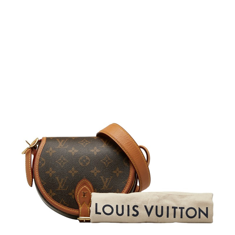 Louis Vuitton Monogram Tomblan Slipper Shoulder Bag M44860 Brown PVC Leather  Louis Vuitton