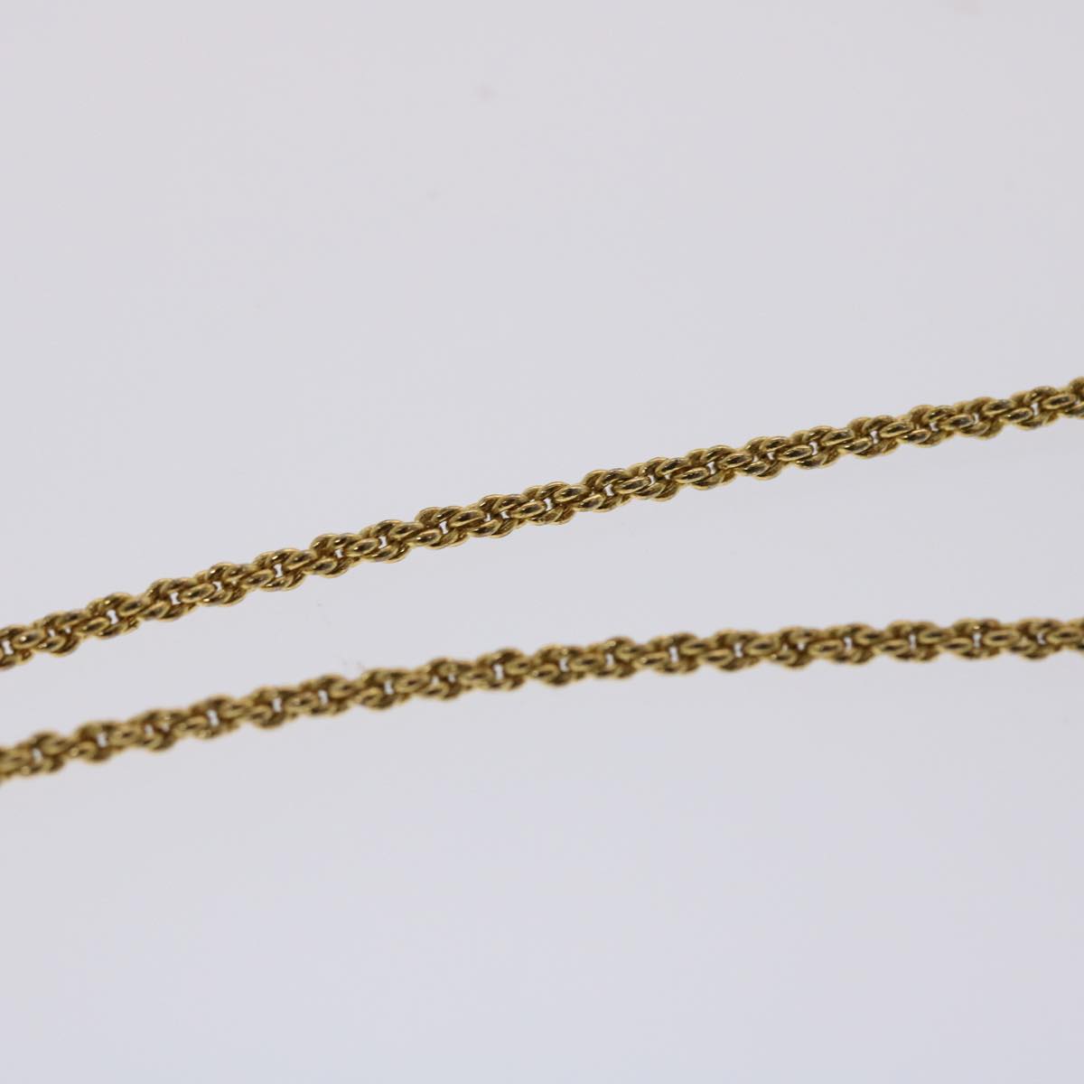 CHRISTIAN DIOR Accessories Necklace 2Set Gold Tone Auth am4822