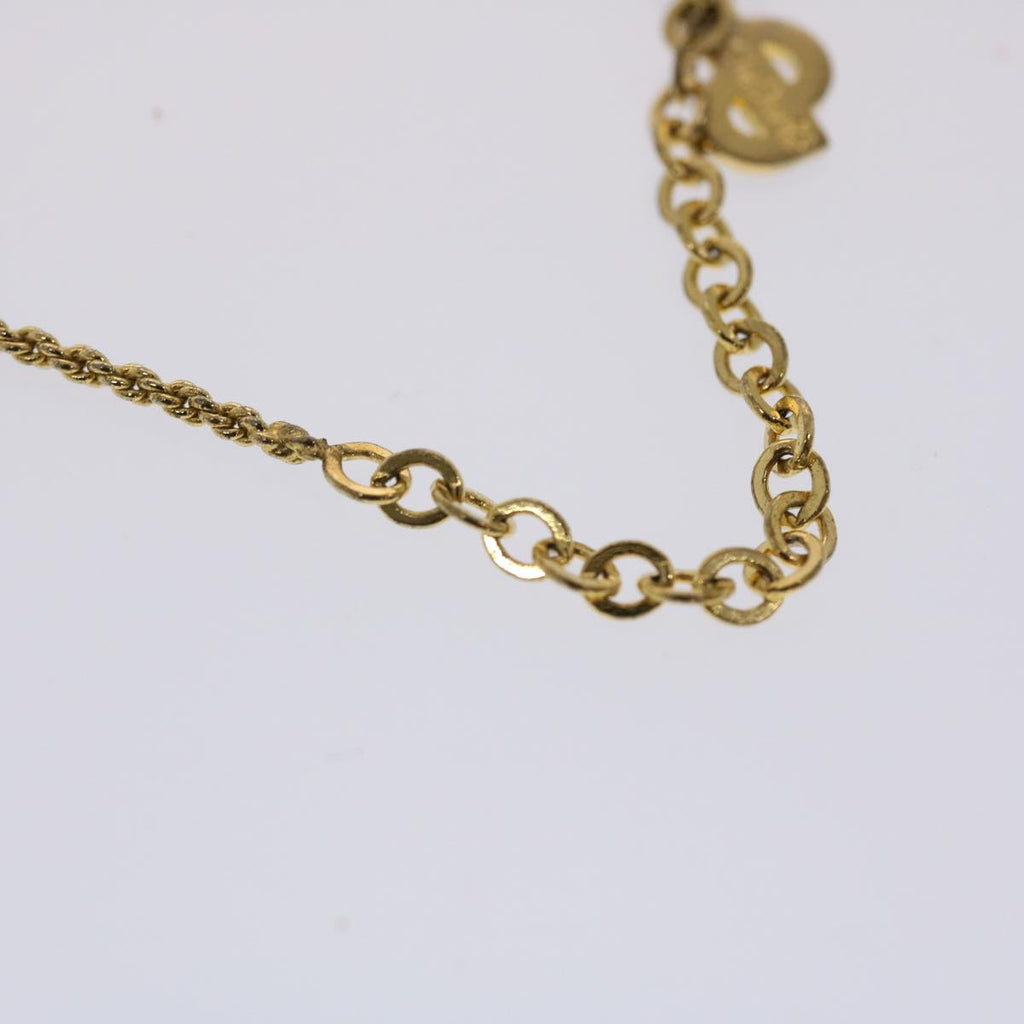 CHRISTIAN DIOR Accessories Necklace 2Set Gold Tone Auth am4822