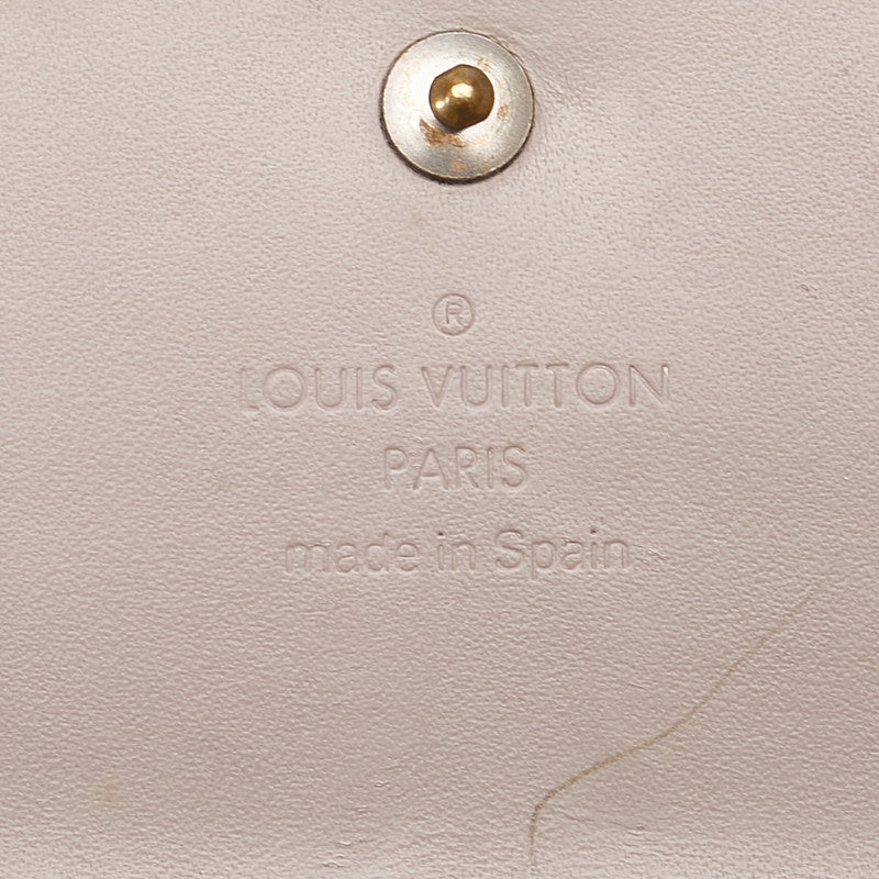 Louis Vuitton M6357C Gray Leather  Louis Vuitton Long Wallet