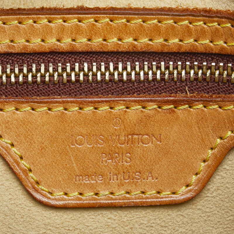 Louis Vuitton Monogram Lo-Ping GM Shoulder Bag M51145 Brown PVC Leather  Louis Vuitton