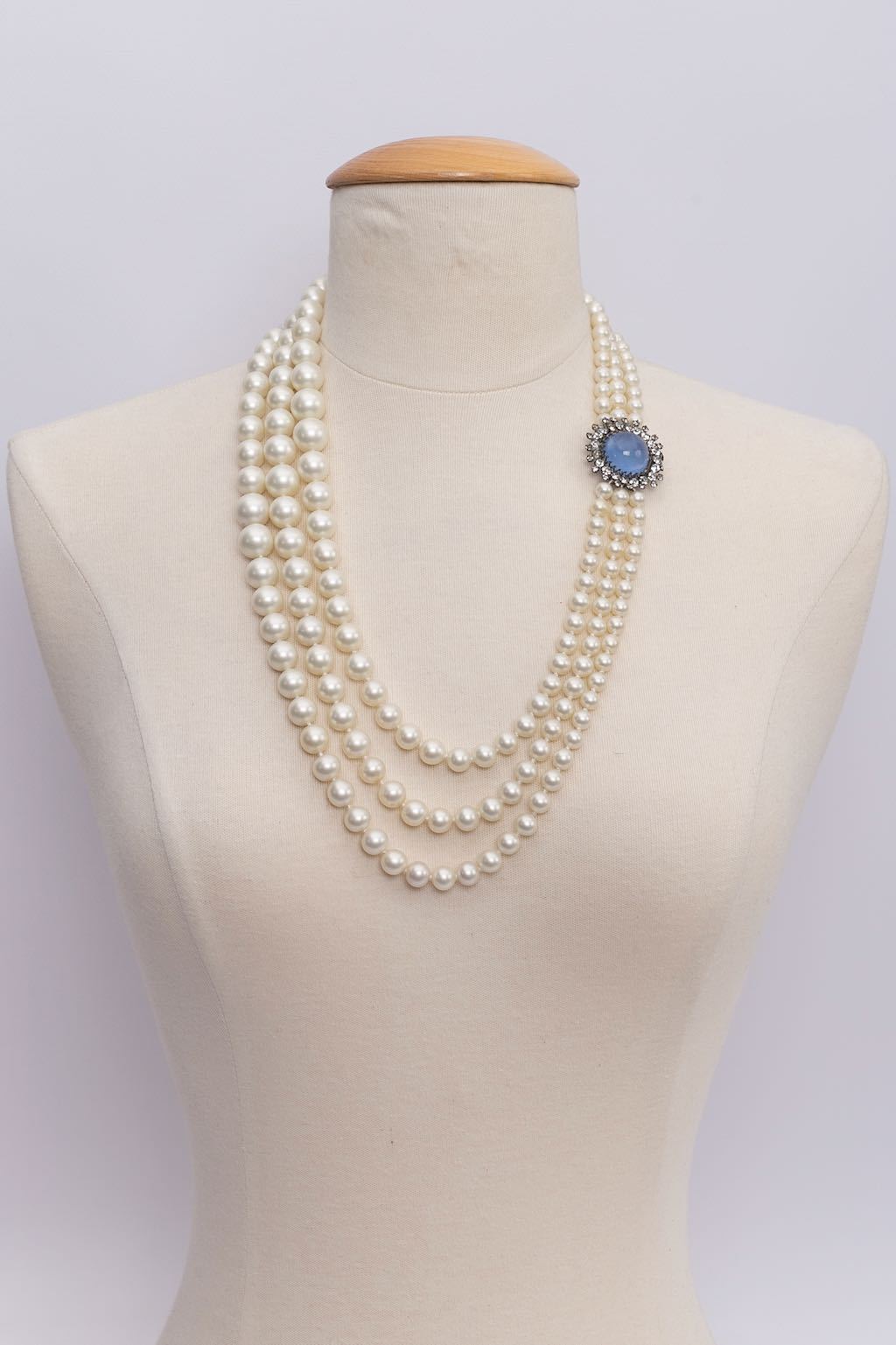 Collier de perles nacrées Dior (attribué à)