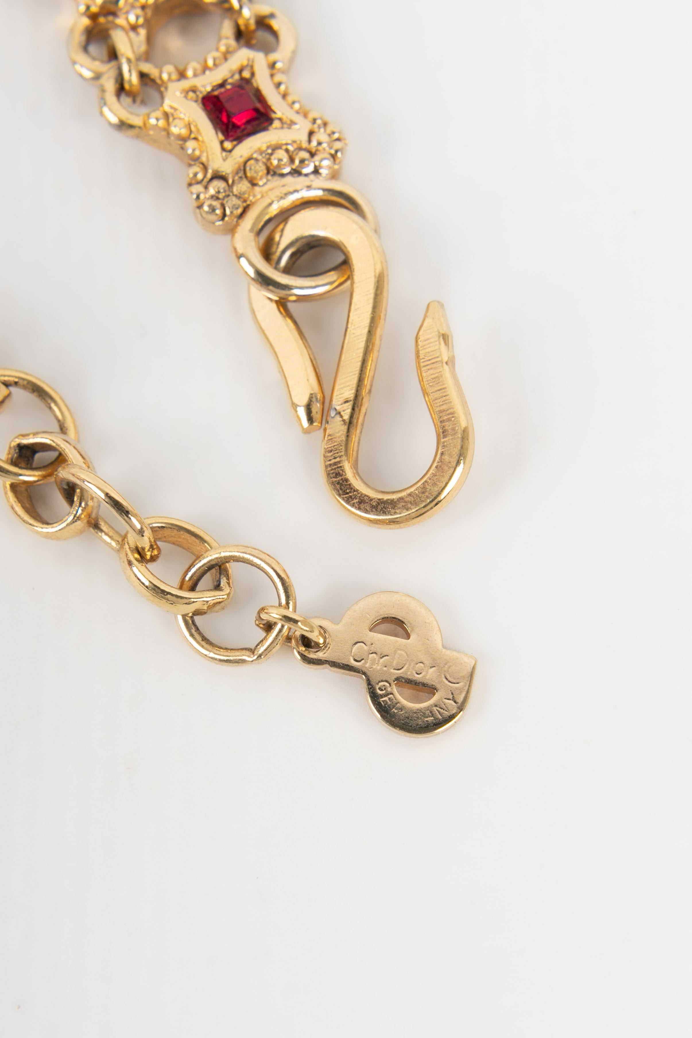 Long collier articulé Dior