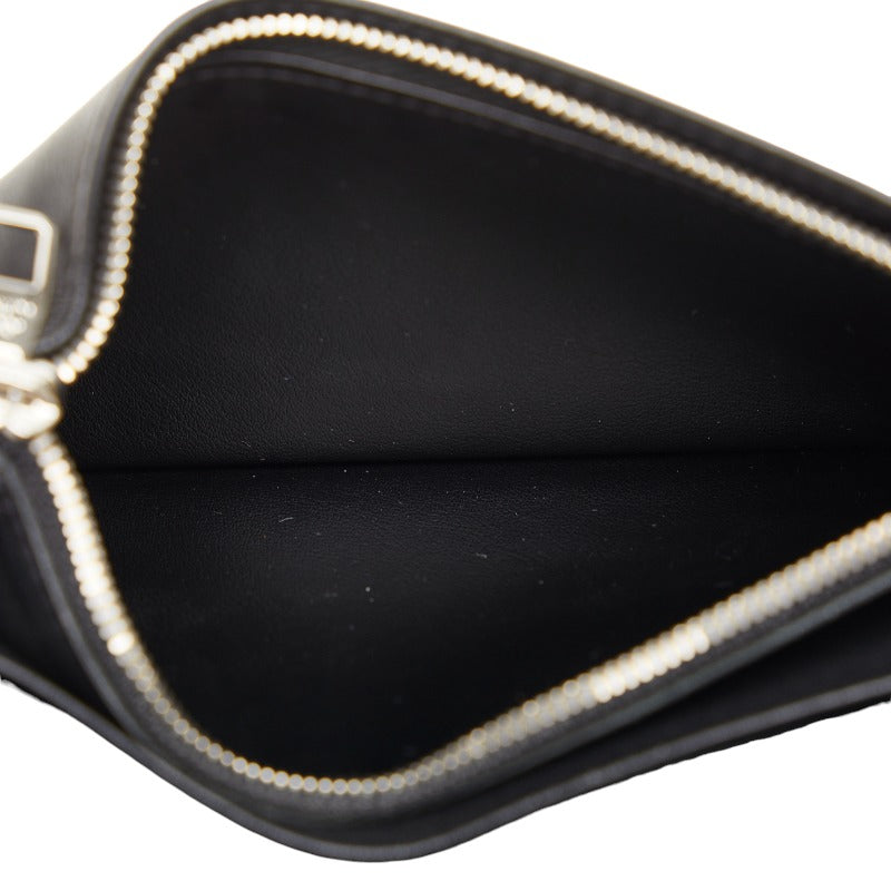 Louis Vuitton Louis Vuitton M58192 Long Wallet/Trion Leather Noir Black
