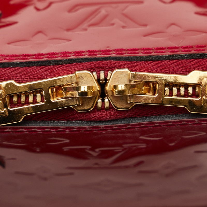 Louis Vuitton Monogram Verney Alma BB Handbag Shoulder Bag 2WAY M91771 Rose Andy Red Patent Leather  Louis Vuitton