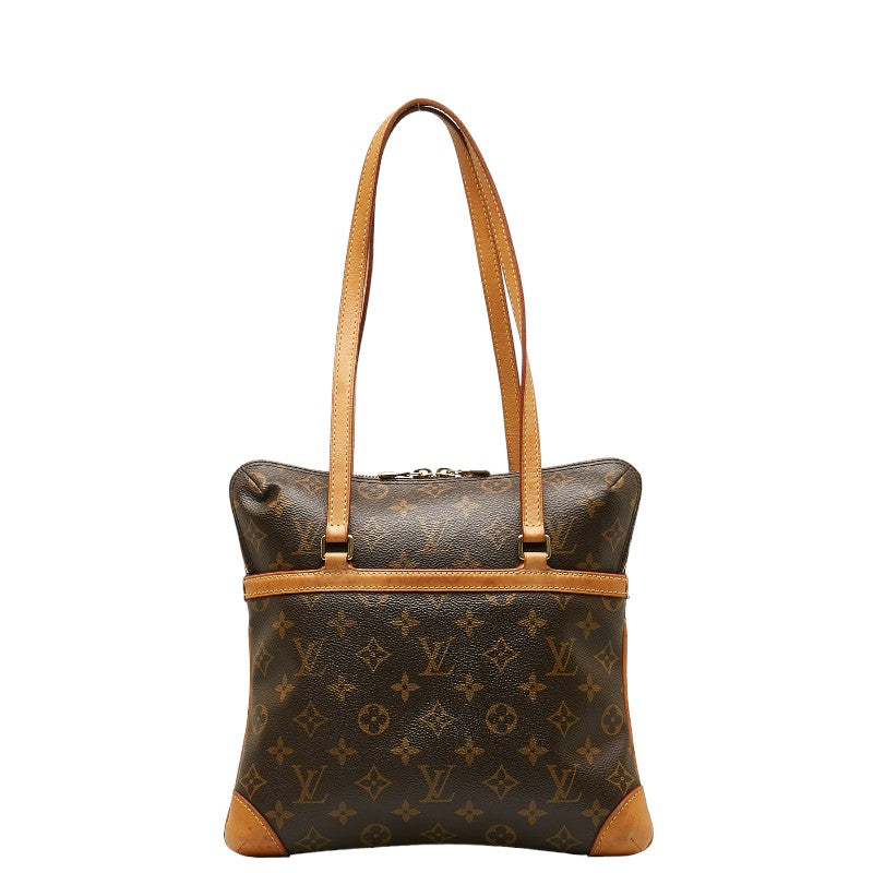 Louis Vuitton Monogram M51141 Shoulder Bag PVC/Leather Brown