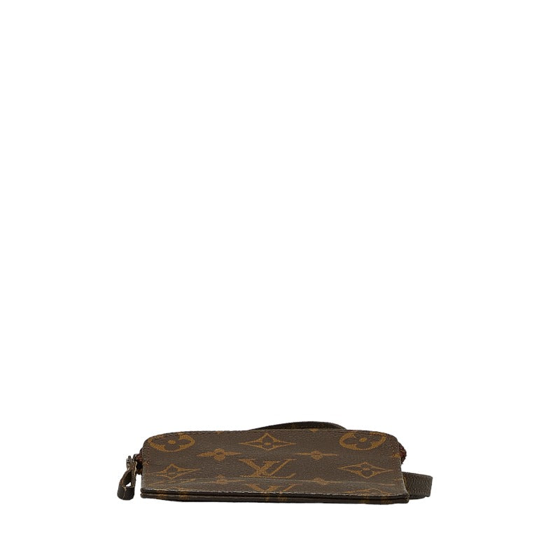 Louis Vuitton Monogram  Secret Shoulder Bag Pocket M45484 Brown PVC Leather  Louis Vuitton