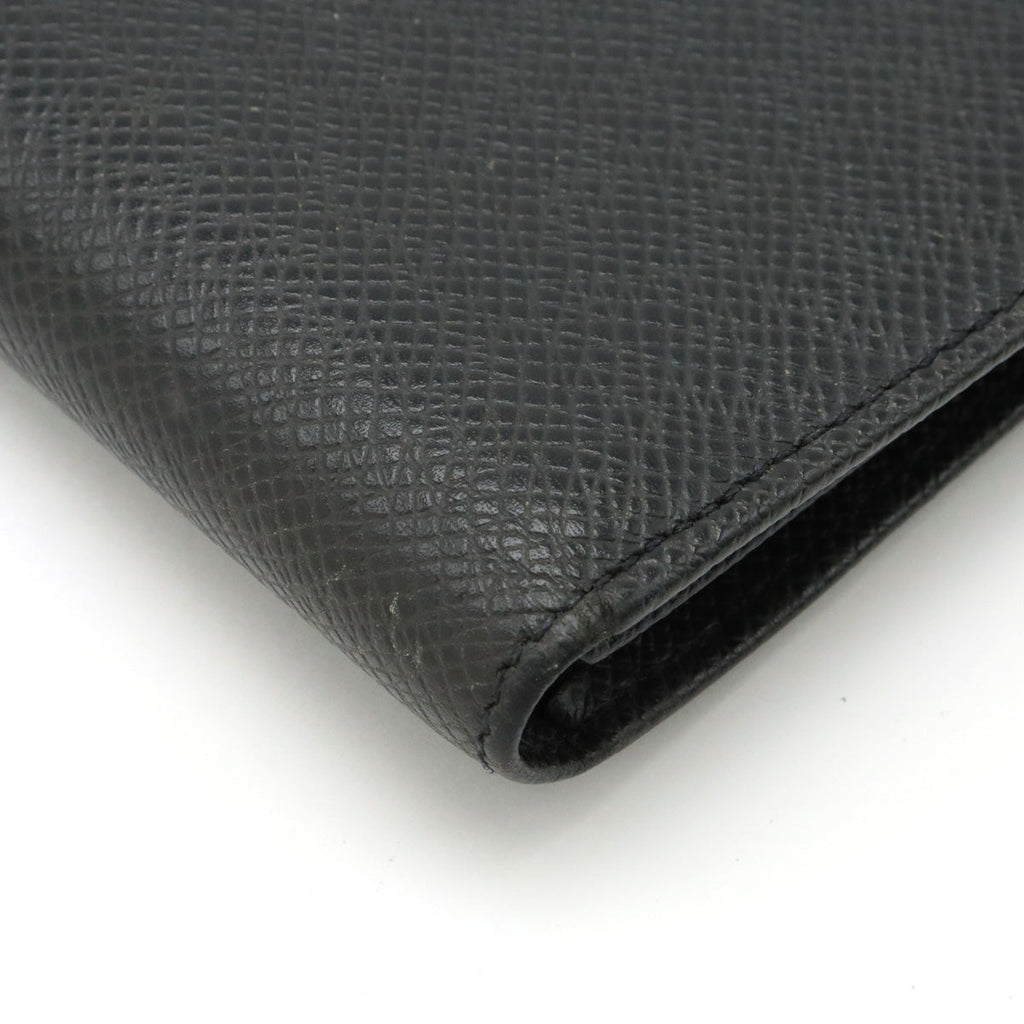 Louis Vuitton Louis Vuitton Tiger Portfolio Florine Wallet Double Folded Wallet Leather Old Black M31112