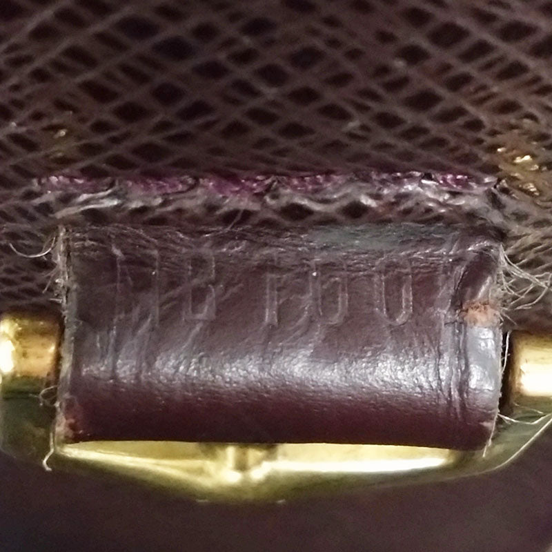 Louis Vuitton Porte Business Bag Briefcase in Odessa Wine Red M30836