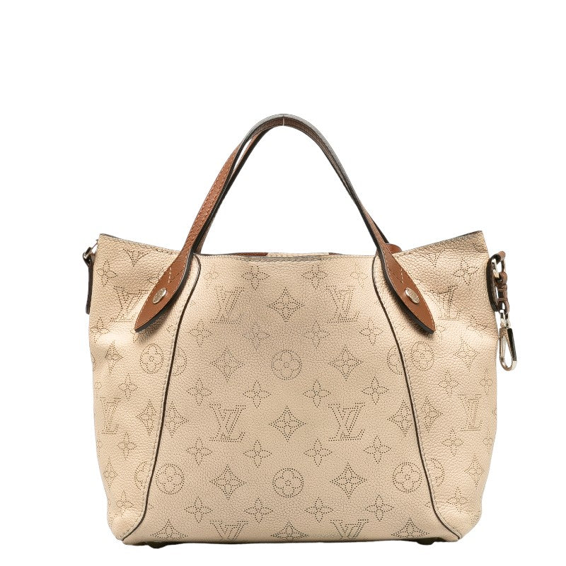 Louis Vuitton Monogram Machina M51950 Handbag Leather Crem Beige Ladies