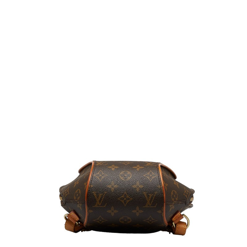 Louis Vuitton Monogram Elipse Bag Ad Rucksack M51125 Brown PVC Leather  Louis Vuitton