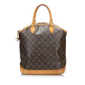 Louis Vuitton Monogram M40606 Handbag PVC/Leather Brown