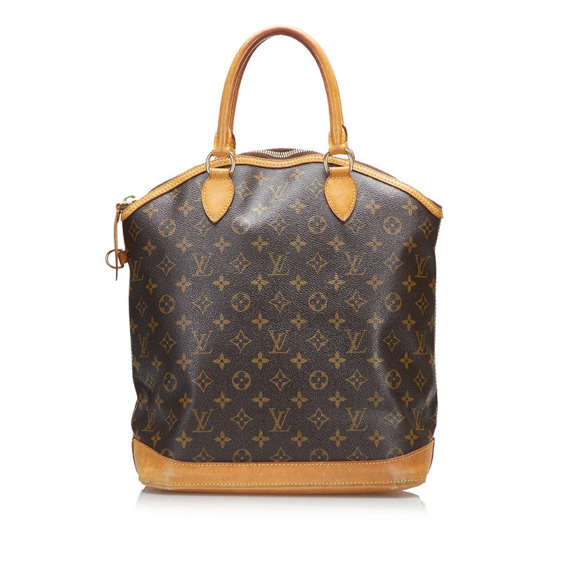 Louis Vuitton Monogram M40606 Handbag PVC/Leather Brown