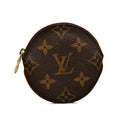 Louis Vuitton Monogram M61926 Coin Case PVC/Leather Brown