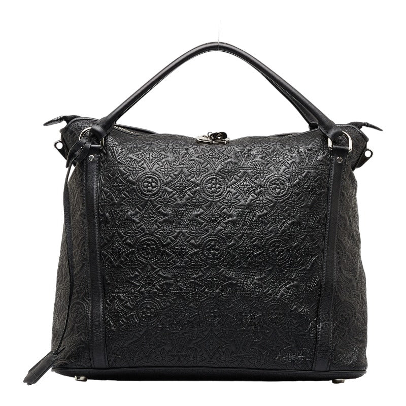 Louis Vuitton Louis Vuitton Monogram Antia M97071  Bag Leather Noir Black