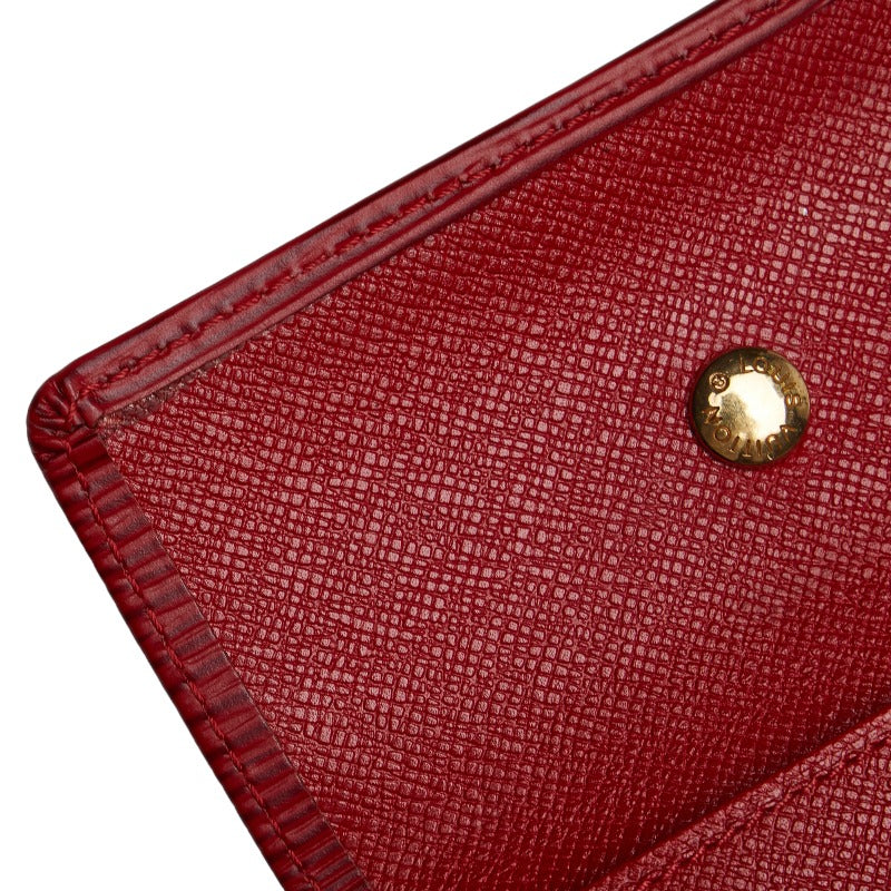 Louis Vuitton Epic Multicle 4 Keycase Keeper M6382E Castilian Red Leather  Louis Vuitton