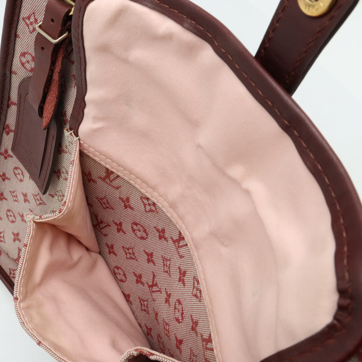 Louis Vuitton Louis Vuitton Monogram Mini Buzz Marrakech Shoulder Bag Slip Liner Leather Sleeve Cherry M92321