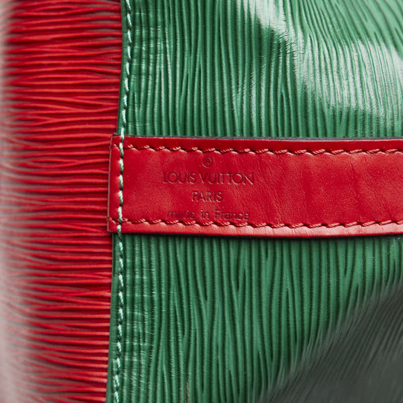 Louis Vuitton Epic Puccinoe M44147 Borneo Green Castilian Red Leather  Louis Vuitton