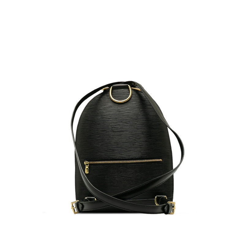 Louis Vuitton Louis Vuitton Epic M52232 Lux Daypack Leather Noir Black