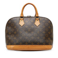 Louis Vuitton Monogram Alma Handbag M53151 Brown PVC Leather  Louis Vuitton