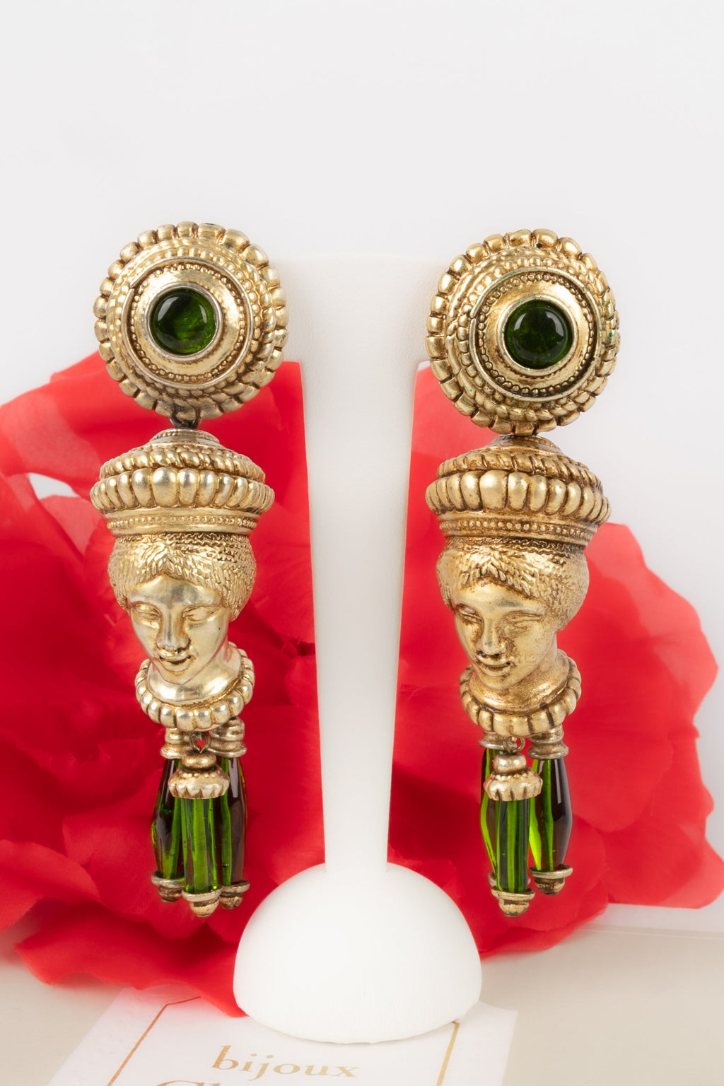 Boucles d'oreilles Christian Dior Haute Couture
