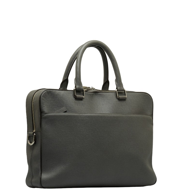 Louis Vuitton Louis Vuitton Tiger M32709 Business Bag Leather Gracie Grey