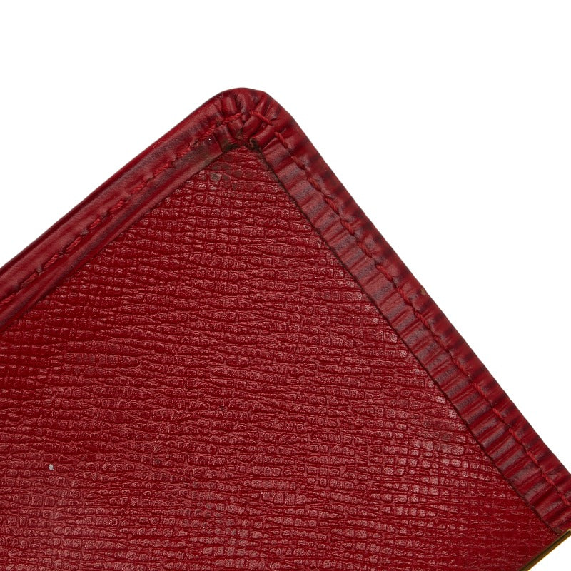 Louis Vuitton Epic Multicle 4 Keycase Keeper M6382E Castilian Red Leather  Louis Vuitton