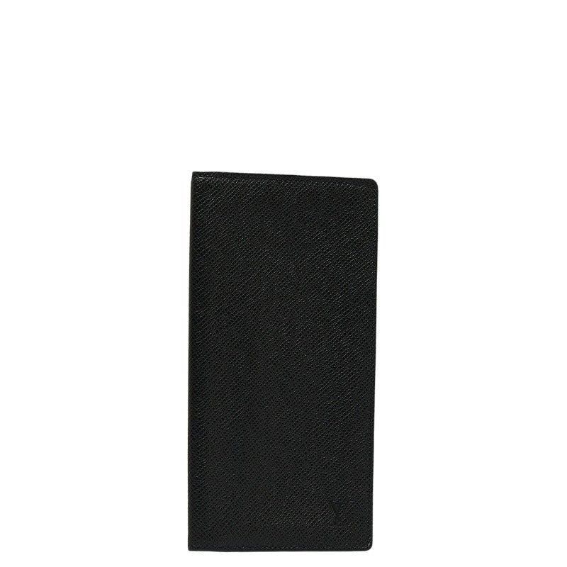 Louis Vuitton Tiger Portcourt Credy Long Wallet M31002 Old Black Leather Men LOUIS VUITTON