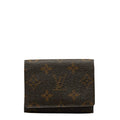 Louis Vuitton Monogram Amverop Cult du Visit Cardcase M62920 Brown PVC Leather Ladies Louis Vuitton