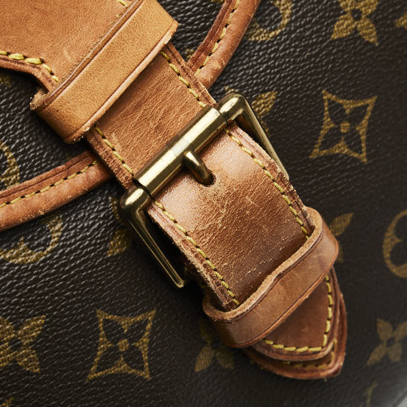 Louis Vuitton Monogram Beverly Handbag 2WAY M51121 Brown PVC Leather  Louis Vuitton