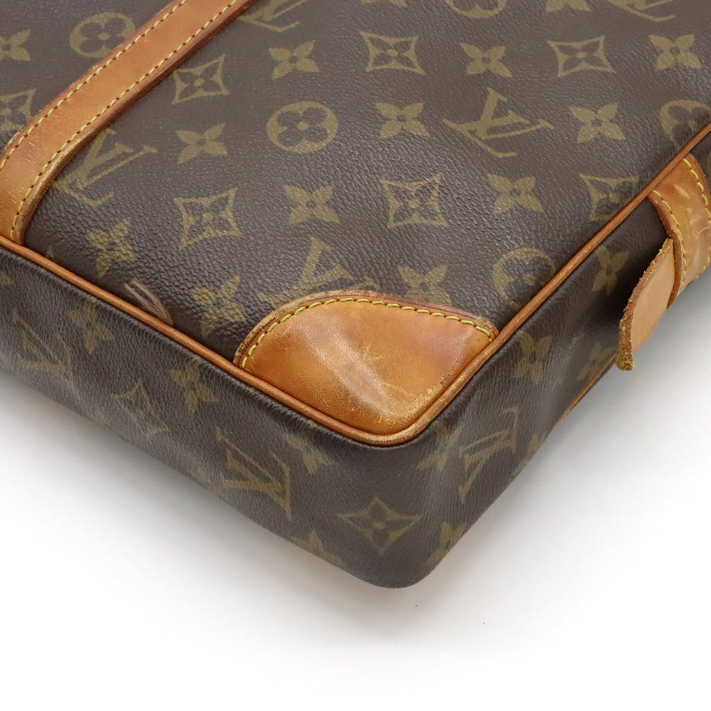 Louis Vuitton Monogram Port Documentary Voyager PDV Paper Bag Business Bag Briefcase M53361