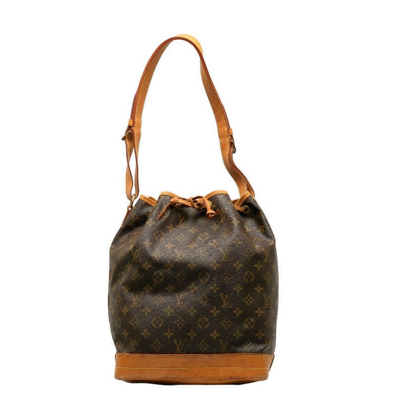 Louis Vuitton Monogram M42224 Shoulder Bag PVC/Leather Brown