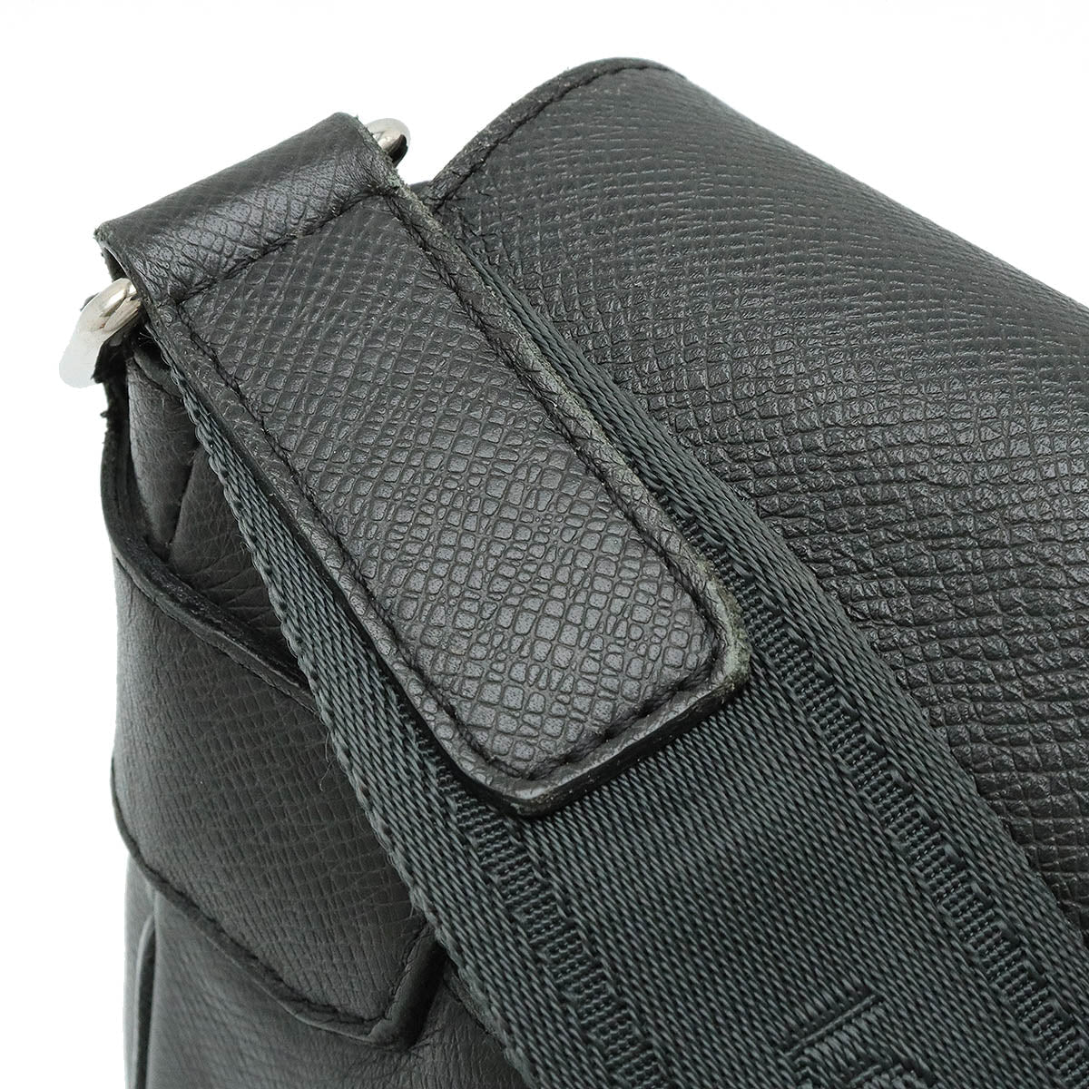 LOUIS VUITTON Louis Vuitton TIGRA ROMAN PM SHOULDER BACK SHOULDER LEADER ALDOWERS BLACK M32852