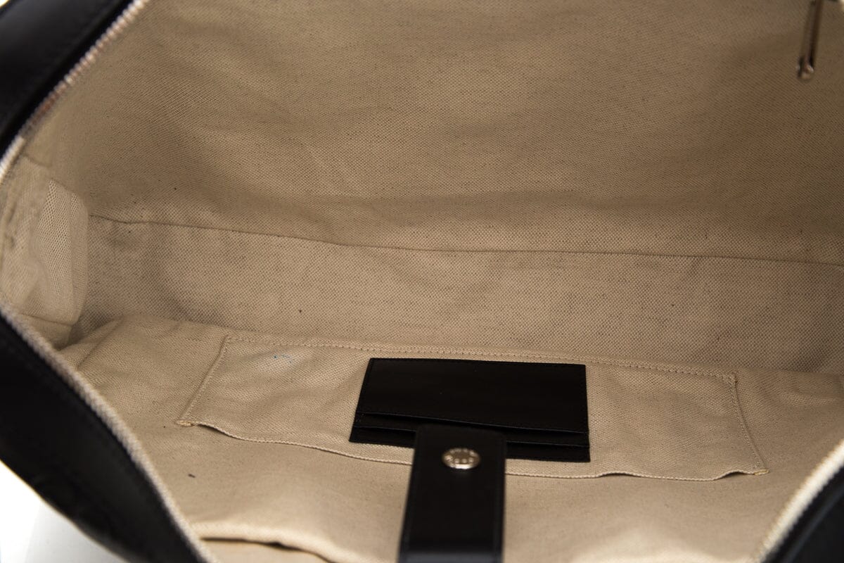Gucci Black GG Embossed Convertible Duffle