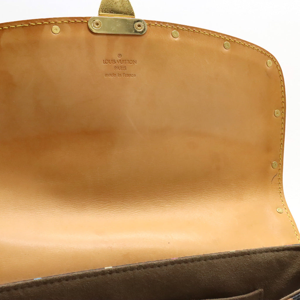 Louis Vuitton Monogram Multicolor Soloney Shoulder Bag Noir Black M92639
