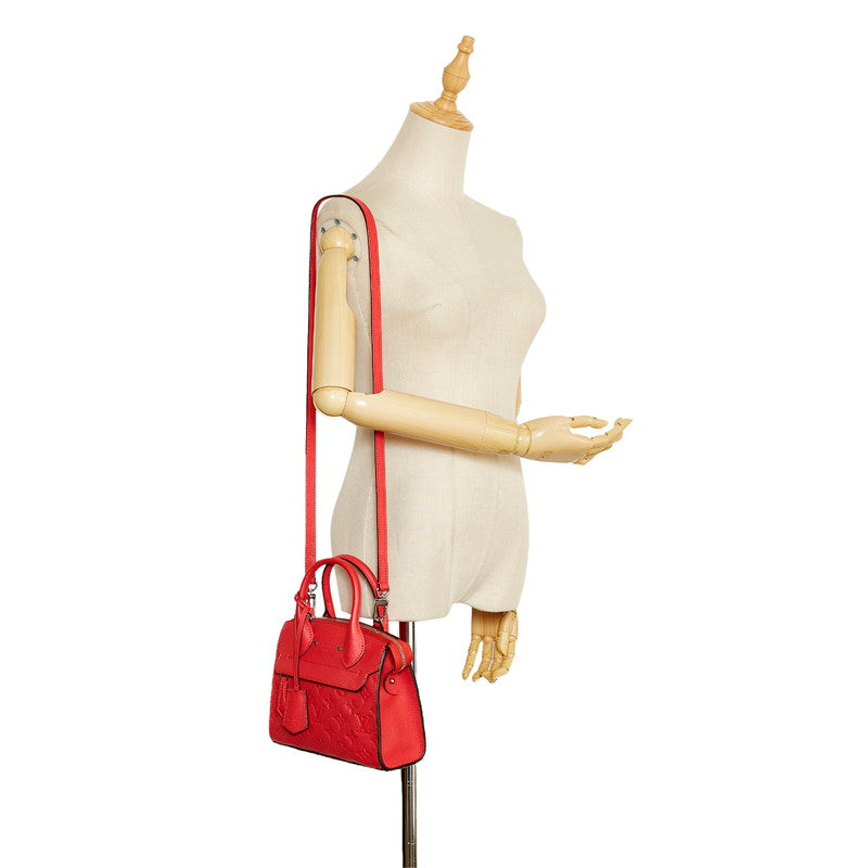 Louis Vuitton Monogram Amplant M41747 Handbag Leather Poppy Petal