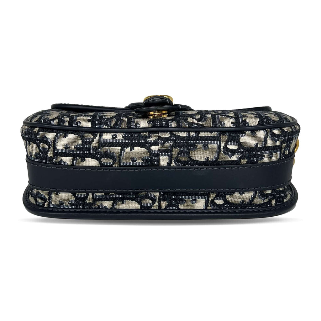 Dior Bobby bag medium oblique jacquard blue