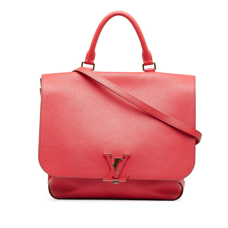 Louis Vuitton Volta Handbag 2WAY M50287 Red Leather  Louis Vuitton