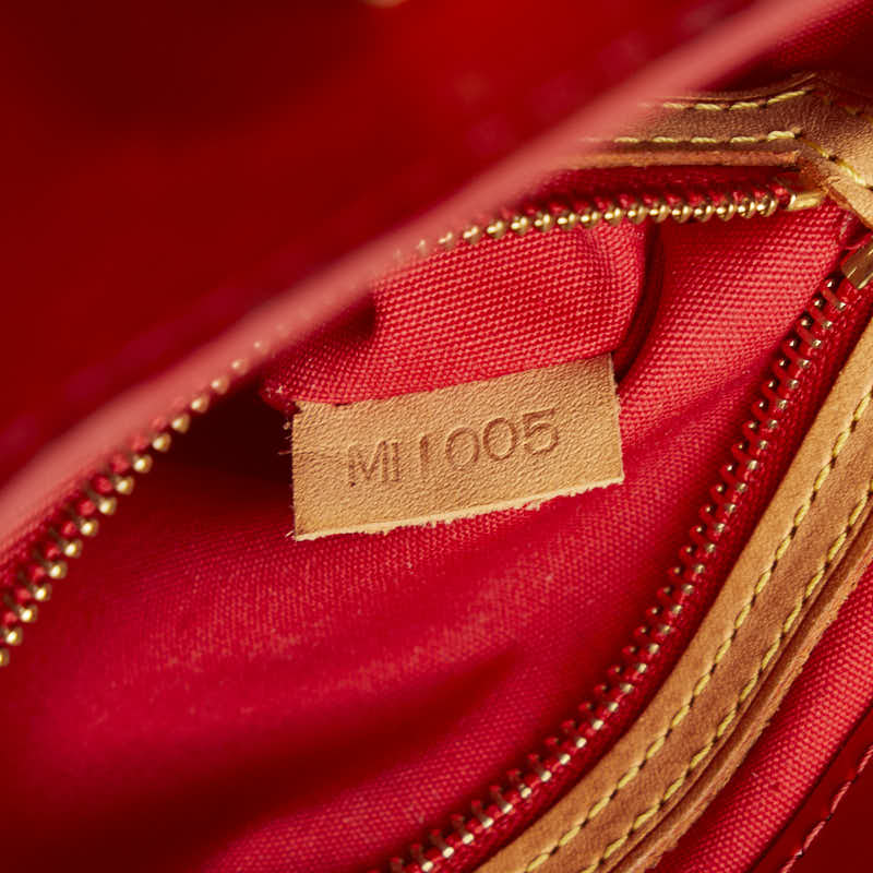 Louis Vuitton Monogram Verney Reed PM Handbag M91088 Rouge Red PVC Leather  Louis Vuitton