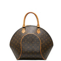 Louis Vuitton Monogram Ellipse MM Handbag 2WAY M51126 Brown PVC Leather  Louis Vuitton