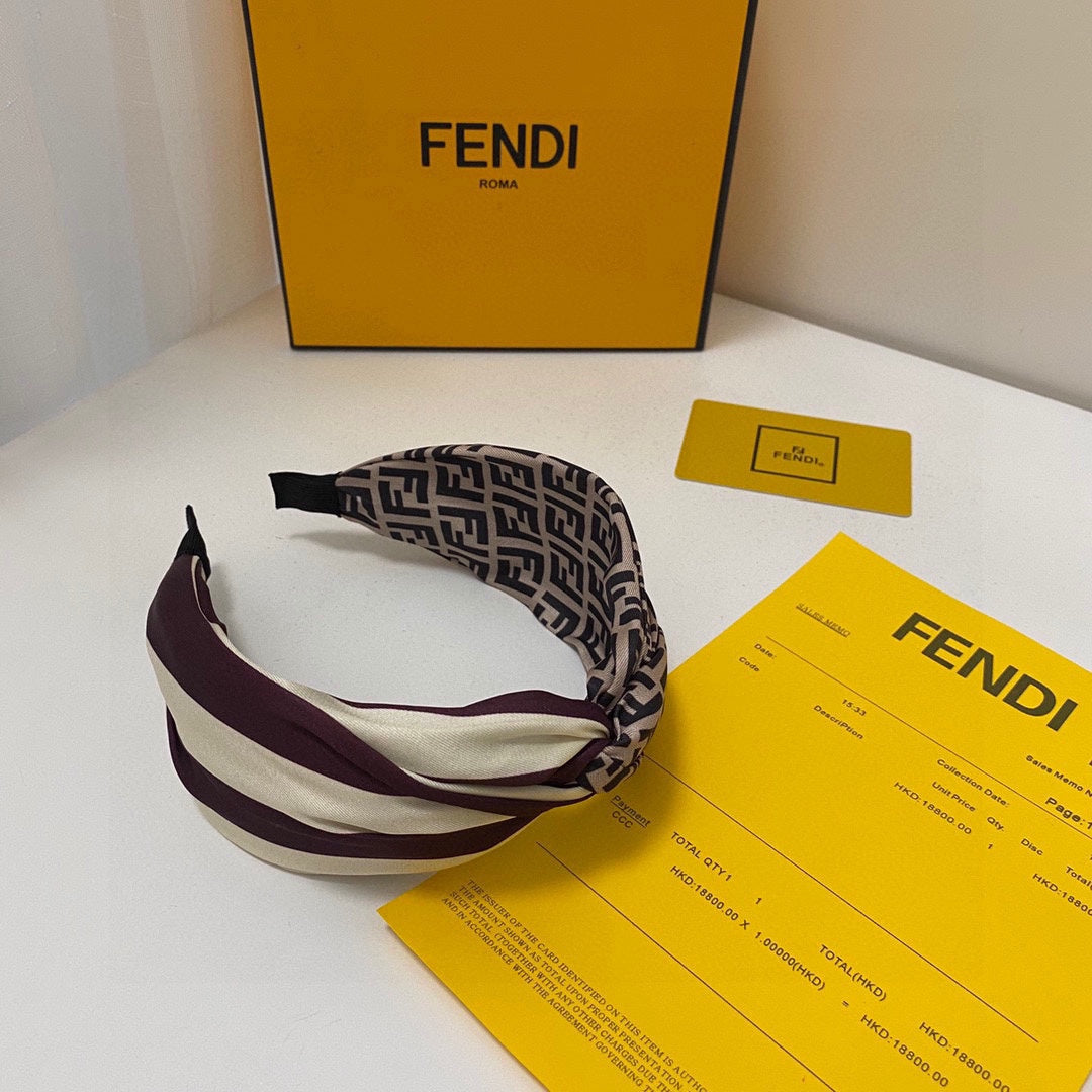 Luxury Hair Band Fendi 037