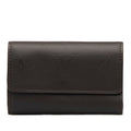 Louis Vuitton Monogram Glass Multicle 6 Keycase M66430 Brown Leather  Louis Vuitton