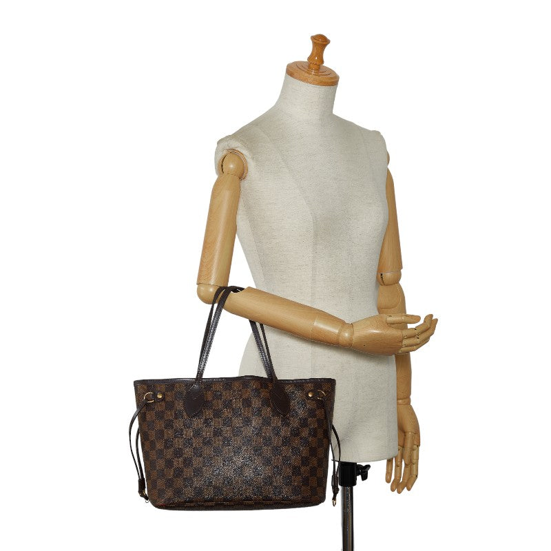 Louis Vuitton Louis Vuitton Damière N51109 Toast Bag PVC/Leather Brown