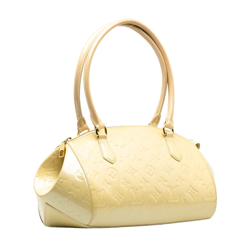 Louis Vuitton Monogram Verney Shawwood PM Handbag M91491 Bronco-Royal Ivory Patent Leather  Louis Vuitton